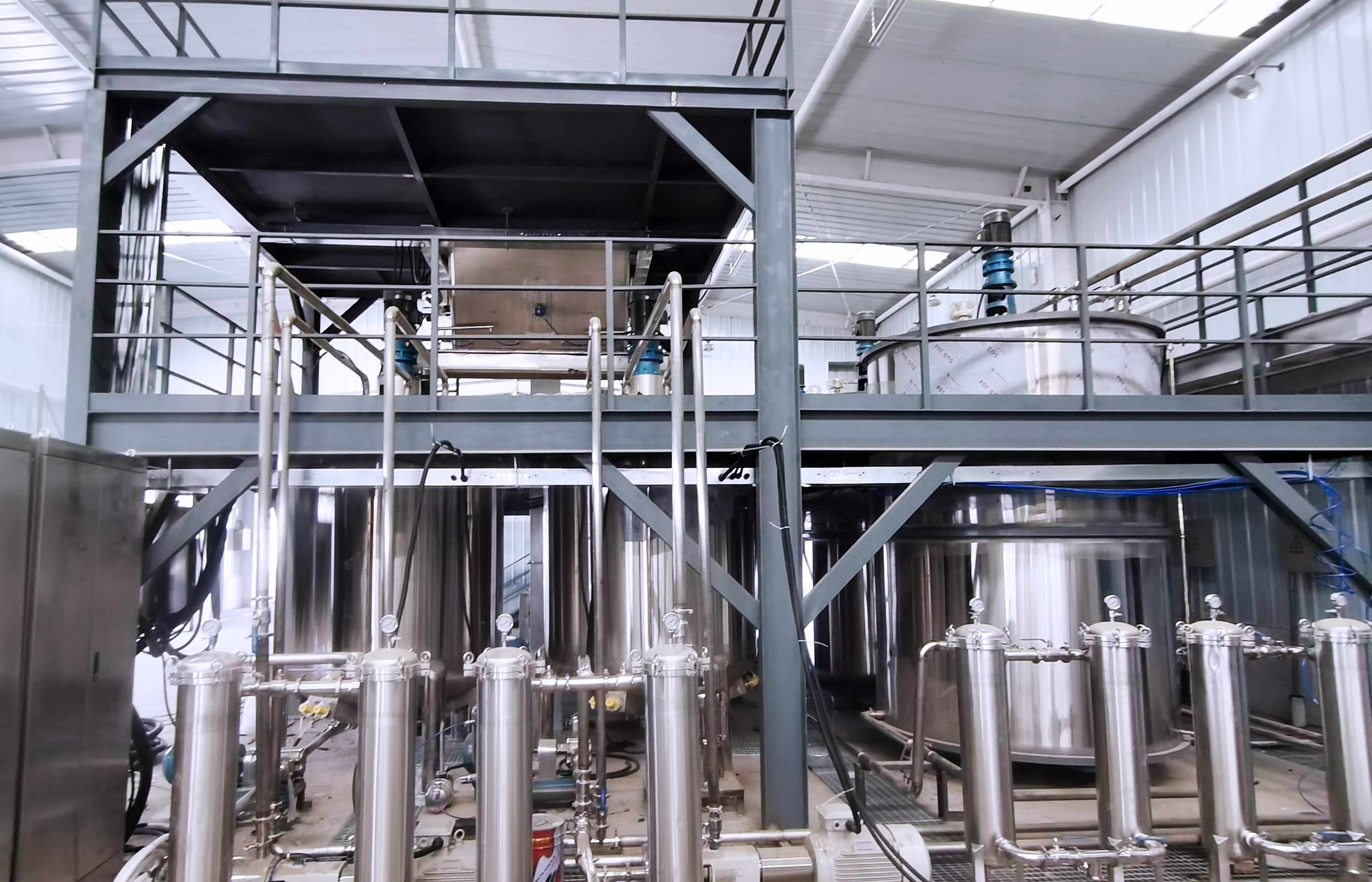 The core process of liquid water-soluble fertilizer production